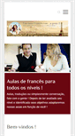 Mobile Screenshot of fale-bem-frances.com